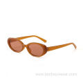 Wholesale small oval-shaped frame new women fashion sunglasses